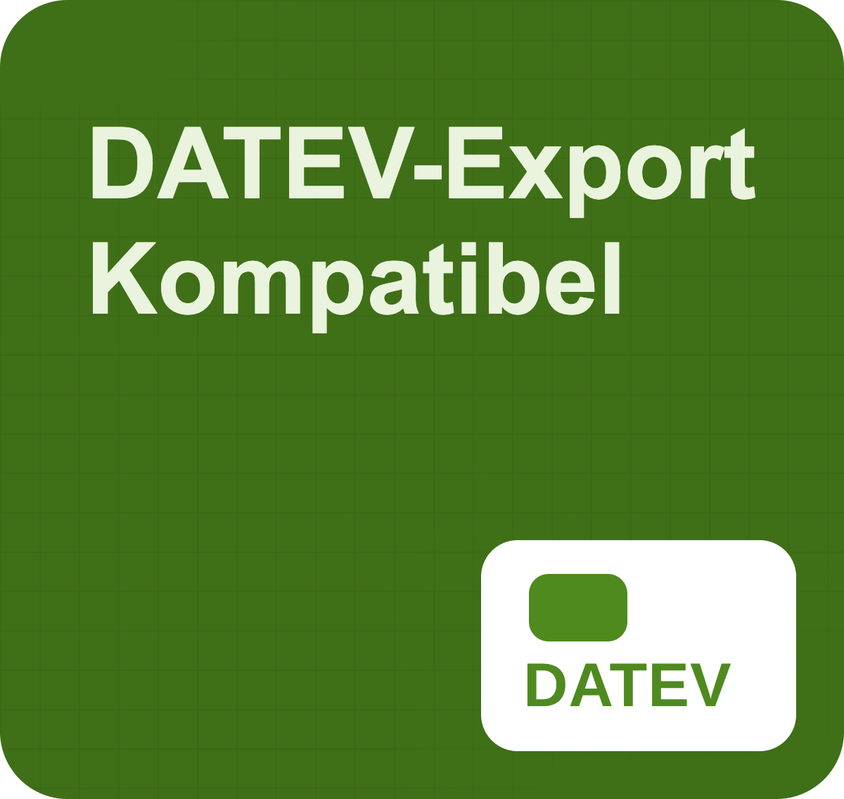 DATEV-Export Kompatibel